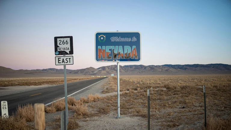 Nevada border