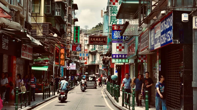 Macau streets as satellite casinos are attributed to Macau Legends loss