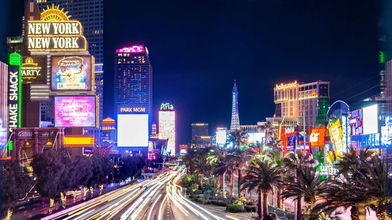 Las Vegas Strip as the gaming revenue drops