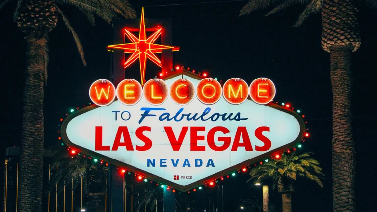 Las Vegas sign as Truckee Gaming launches a casino redevelopment