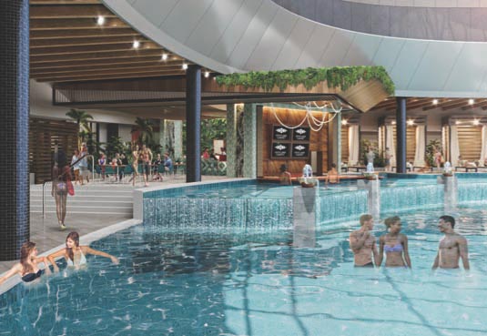 Indoor Pool and Events Complex at Gun Lake