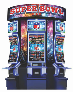 Aristocrat slot machine Super Bowl