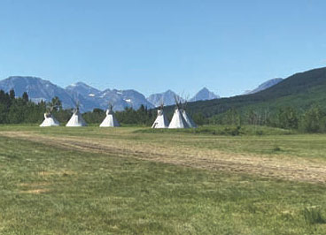 Blackfeet Tribal Campgrounds, near Glacier National Park
